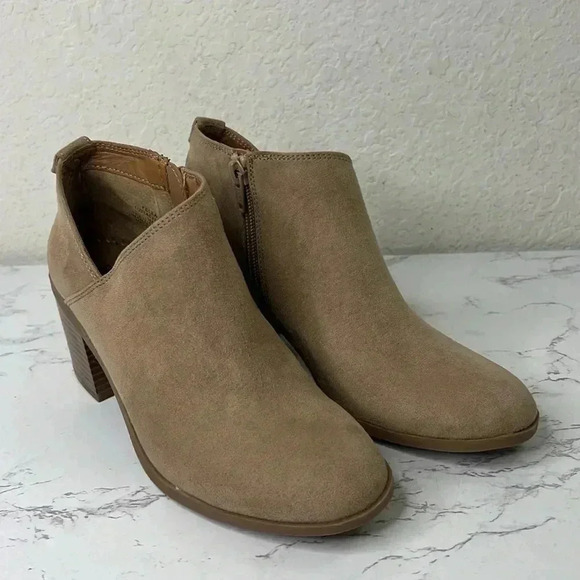 Style & Co. Womens Felaa Faux Suede Ankle Boots Size 5M - Picture 13 of 16